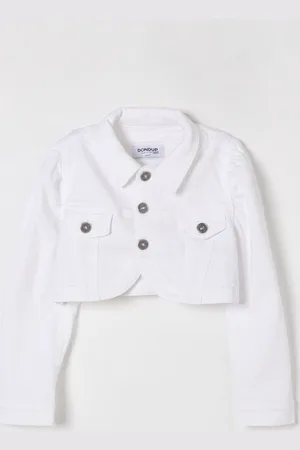 Dondup Giacca crop di jeans
