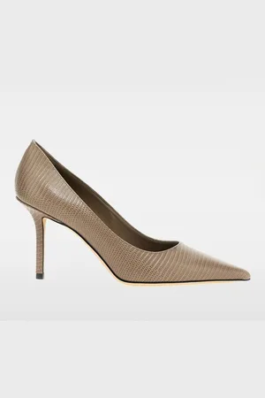 Jimmy Choo Décolleté Love in pelle on stampa lucertola