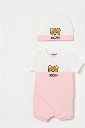 Moschino Coordinato in cotone Teddy Toy