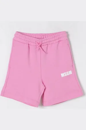 Msgm Shorts sportivi in cotone con logo