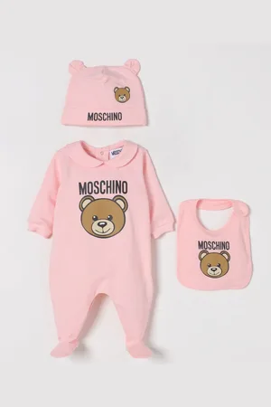 Moschino Coordinato in cotone Teddy Toy