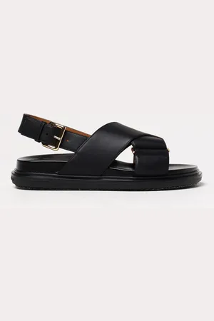 Marni Sandalo Fussbett in pelle