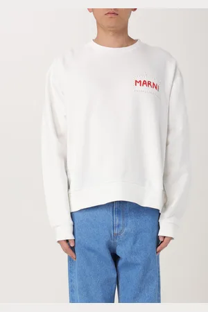 Marni Felpa in cotone con logo