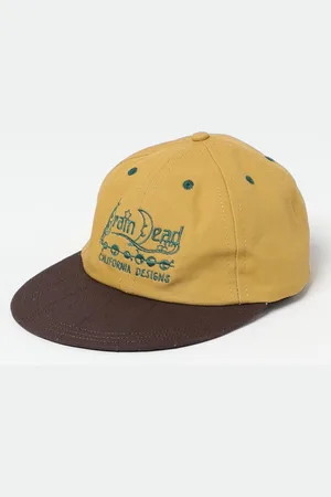 Brain Dead Cappello da baseball in cotone