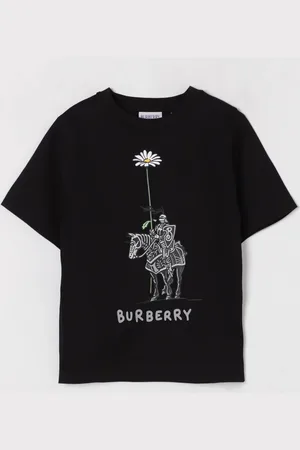Burberry T-shirt in cotone con logo