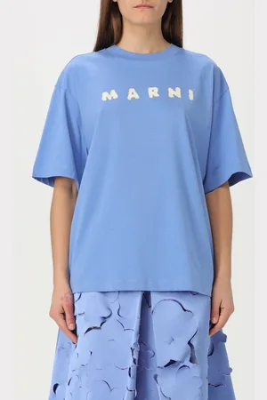 Marni T-shirt oversize con logo