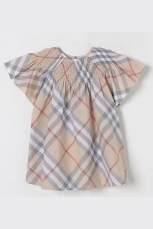 Burberry Abito in cotone check