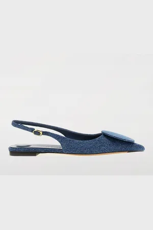 Jacquemus Ballerina in denim di cotone
