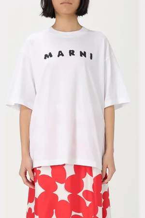 Marni T-shirt oversize con logo
