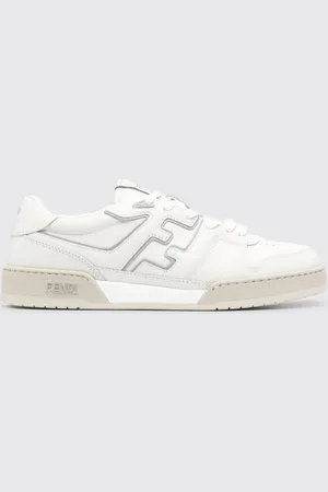 Fendi Sneakers Match in pelle
