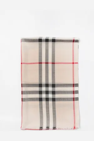 Burberry Sciarpa Vintage Check in seta e lana