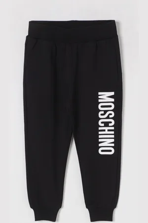 Moschino Pantalone jogging con maxi logo
