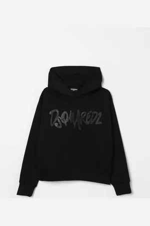 Dsquared2 Felpa con cappuccio e logo