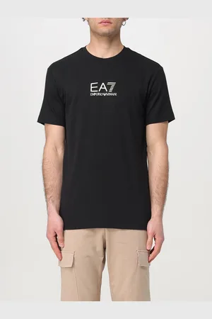 EA7 T-shirt in viscosa con logo