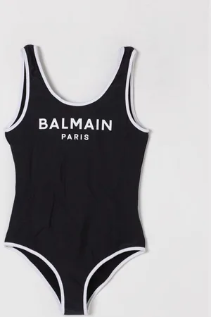 Balmain Costume da bagno intero con logo