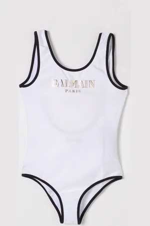 Balmain Costume da bagno con logo