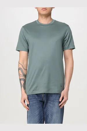Emporio Armani T-shirt basic in lyocell