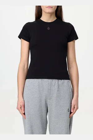 Alexander McQueen T-shirt basic in cotone con logo