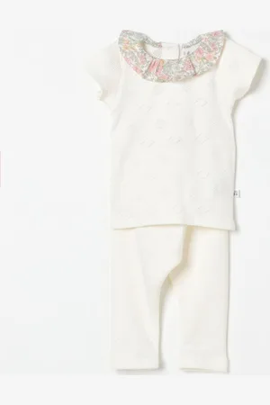BONPOINT Coordinato in maglia di cotone
