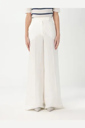 Max Mara Pantalone palazzo in lino
