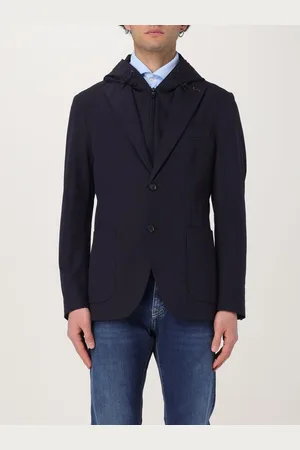 Paul & Shark Blazer con cappuccio amovibile in tessuto tecnico