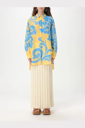 Etro Camicia in cotone e seta con stampa floreale