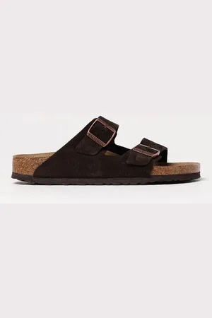 Birkenstock Sandalo Arizona in camoscio