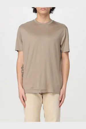 Emporio Armani T-shirt basic in lyocell