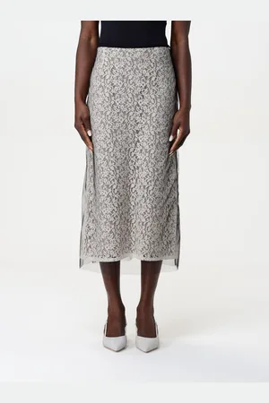 Fendi Gonna midi in pizzo