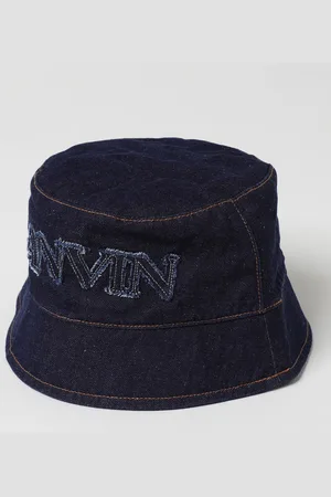 Lanvin Cappello da pescatore in denim