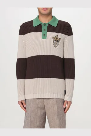 Fendi Polo in maglia a righe
