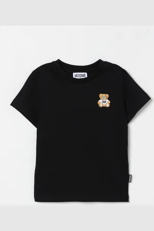 Moschino T-shirt in cotone con stampa Teddy