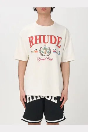 Rhude T-shirt in cotone con logo