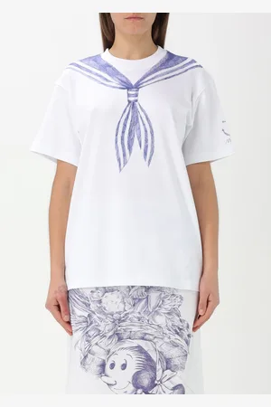 Moschino T-shirt con stampa nodo da marinaio