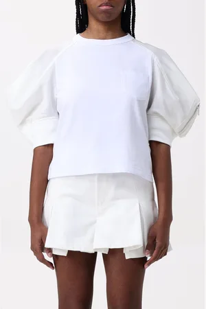 SACAI Camicia smanicata in cotone