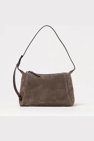 Brunello Cucinelli Borsa in camoscio