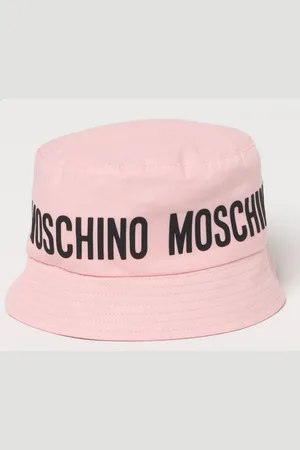 Moschino Cappello in cotone con logo