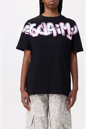 DISCLAIMER T-shirt in cotone con stampa logo