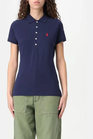 Ralph Lauren Polo in cotone con logo ricamato