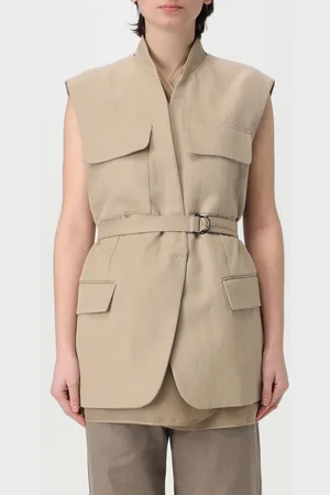 Brunello Cucinelli Gilet in cotone e lino