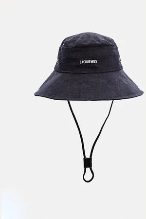 Jacquemus Cappello in denim con logo