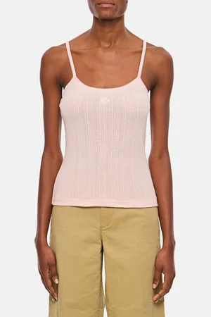 Maison Kitsuné Canotta in cotone stretch