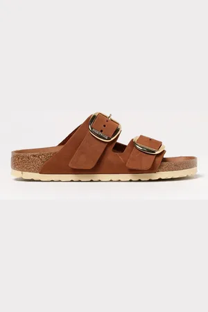 Birkenstock Sandalo Arizona Big Buckle in pelle oliata