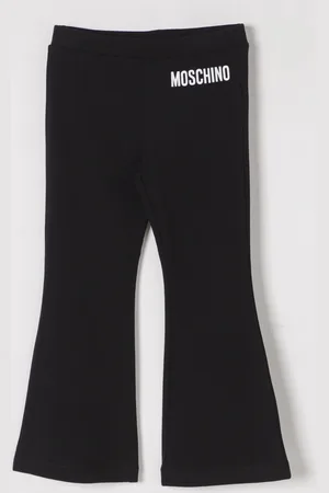 Moschino Leggings a zampa con logo