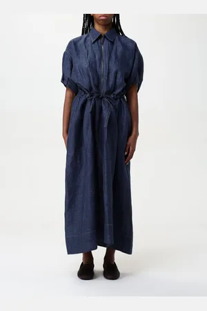 Brunello Cucinelli Abito chemisier in denim