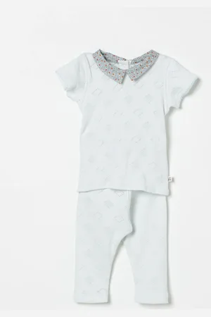 BONPOINT Coordinato in maglia di cotone