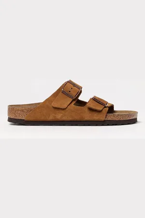 Birkenstock Sandalo Arizona in camoscio