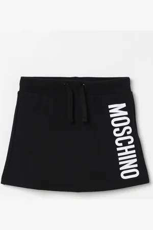 Moschino Gonna jogging in cotone con maxi logo