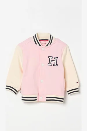Tommy Hilfiger Bomber con logo H in cotone stretch