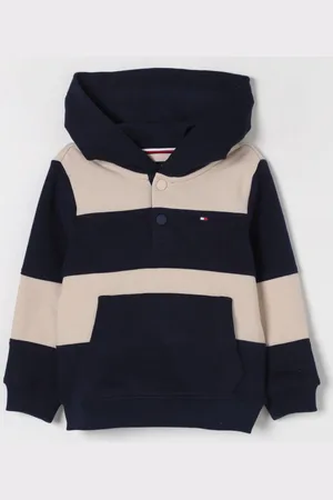 Tommy Hilfiger Felpa con cappuccio a righe
